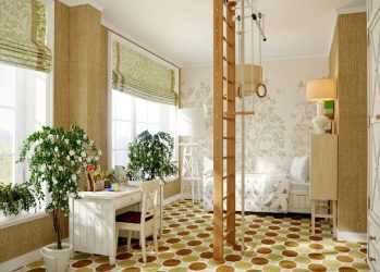 Parede sueca em um apartamento para crianças e adultos com as próprias mãos (135+ fotos)