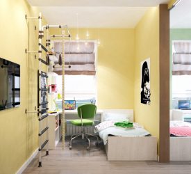 Parede sueca em um apartamento para crianças e adultos com as próprias mãos (135+ fotos)