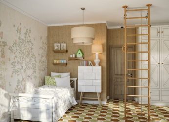 Parede sueca em um apartamento para crianças e adultos com as próprias mãos (135+ fotos)
