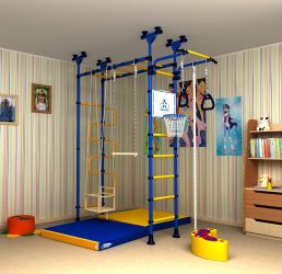 Parede sueca em um apartamento para crianças e adultos com as próprias mãos (135+ fotos)