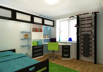 Parede sueca em um apartamento para crianças e adultos com as próprias mãos (135+ fotos)