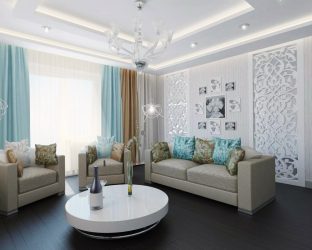 Design de interiores com papel de parede cinza (mais de 140 fotos): Regras gerais para seleção e combinação