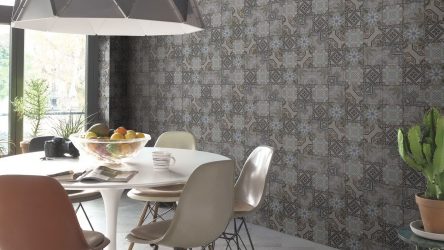 Design de interiores com papel de parede cinza (mais de 140 fotos): Regras gerais para seleção e combinação