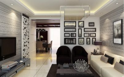 Design de interiores com papel de parede cinza (mais de 140 fotos): Regras gerais para seleção e combinação