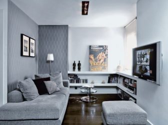 Design de interiores com papel de parede cinza (mais de 140 fotos): Regras gerais para seleção e combinação
