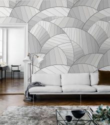 Design de interiores com papel de parede cinza (mais de 140 fotos): Regras gerais para seleção e combinação