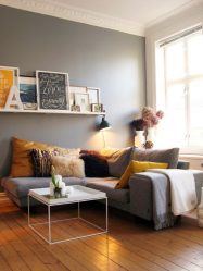Mais de 150 fotos de interiores modernos em cor cinza. As vantagens que dão design cinza