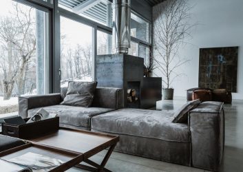 Mais de 150 fotos de interiores modernos em cor cinza. As vantagens que dão design cinza