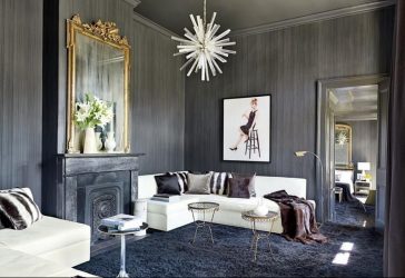 Mais de 150 fotos de interiores modernos em cor cinza. As vantagens que dão design cinza