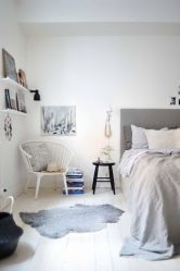 Estilo escandinavo: 240+ Fotos de concisão e contenção no design. O que torna esse estilo no interior disso?