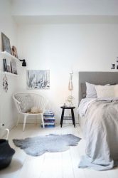 Estilo escandinavo: 240+ Fotos de concisão e contenção no design. O que torna esse estilo no interior disso?