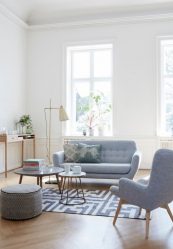 Estilo escandinavo: 240+ Fotos de concisão e contenção no design. O que torna esse estilo no interior disso?