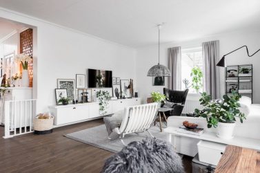 Estilo escandinavo: 240+ Fotos de concisão e contenção no design. O que torna esse estilo no interior disso?