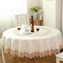 Experimentando com toalhas de mesa em cima da mesa: 265+ Fotos de opções bonitas e modernas (silicone, transparentes, a céu aberto)