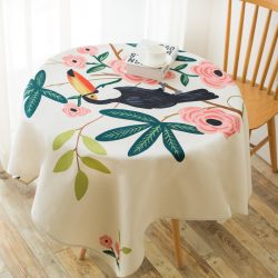 Experimentando com toalhas de mesa em cima da mesa: 265+ Fotos de opções bonitas e modernas (silicone, transparentes, a céu aberto)