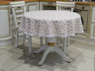 Experimentando com toalhas de mesa em cima da mesa: 265+ Fotos de opções bonitas e modernas (silicone, transparentes, a céu aberto)