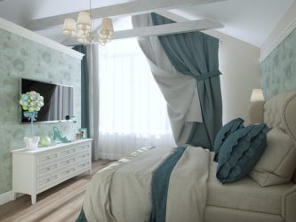 Quartos interiores em estilo provençal: 150+ (Foto) Idéias para criar beleza e aconchego
