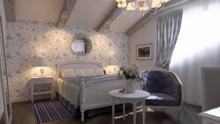 Quartos interiores em estilo provençal: 150+ (Foto) Idéias para criar beleza e aconchego