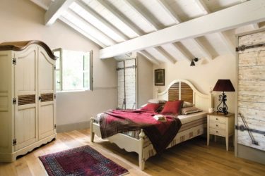 Quartos interiores em estilo provençal: 150+ (Foto) Idéias para criar beleza e aconchego