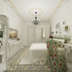 Quartos interiores em estilo provençal: 150+ (Foto) Idéias para criar beleza e aconchego