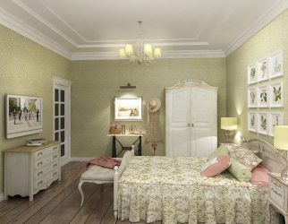 Quartos interiores em estilo provençal: 150+ (Foto) Idéias para criar beleza e aconchego