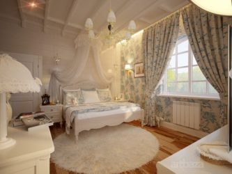 Quartos interiores em estilo provençal: 150+ (Foto) Idéias para criar beleza e aconchego