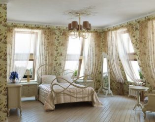 Quartos interiores em estilo provençal: 150+ (Foto) Idéias para criar beleza e aconchego