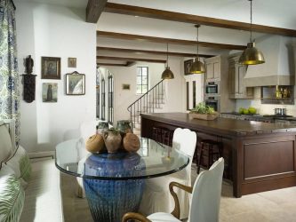 Mesas de vidro - confiabilidade e exclusividade do interior. 285+ (foto) opções com gosto de designer