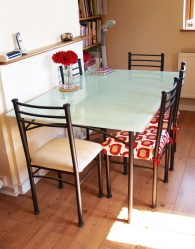 Mesas de vidro - confiabilidade e exclusividade do interior. 285+ (foto) opções com gosto de designer