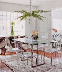 Mesas de vidro - confiabilidade e exclusividade do interior. 285+ (foto) opções com gosto de designer