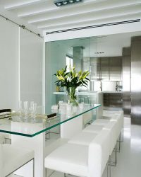 Mesas de vidro - confiabilidade e exclusividade do interior. 285+ (foto) opções com gosto de designer