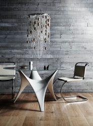 Mesas de vidro - confiabilidade e exclusividade do interior. 285+ (foto) opções com gosto de designer