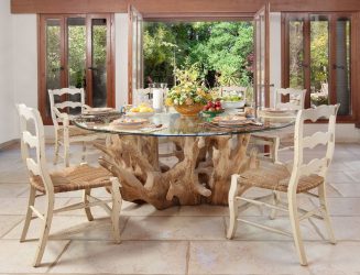 Mesas de vidro - confiabilidade e exclusividade do interior. 285+ (foto) opções com gosto de designer