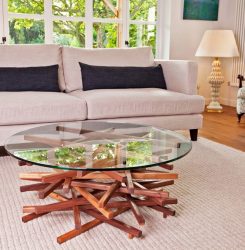 Mesas de vidro - confiabilidade e exclusividade do interior. 285+ (foto) opções com gosto de designer