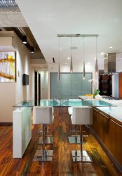 Mesas de vidro - confiabilidade e exclusividade do interior. 285+ (foto) opções com gosto de designer