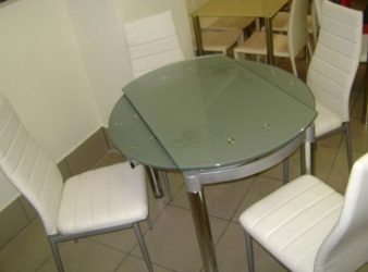 Mesas de vidro - confiabilidade e exclusividade do interior. 285+ (foto) opções com gosto de designer