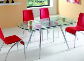 Mesas de vidro - confiabilidade e exclusividade do interior. 285+ (foto) opções com gosto de designer