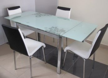 Mesas de vidro - confiabilidade e exclusividade do interior. 285+ (foto) opções com gosto de designer