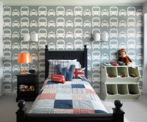 Rack para livros e brinquedos no berçário: Uma solução simples e original de sistema de armazenamento do tipo 