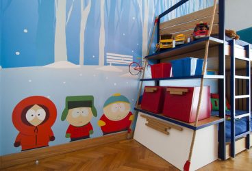 Rack para livros e brinquedos no berçário: Uma solução simples e original de sistema de armazenamento do tipo 