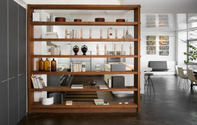 Uma interessante seleção de prateleiras para salas de diferentes funcionalidades: 220 + Foto Zoneamento conveniente para crianças, sala de estar, banheiro