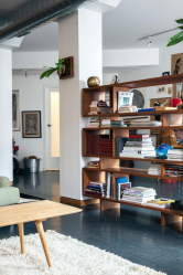 Uma interessante seleção de prateleiras para salas de diferentes funcionalidades: 220 + Foto Zoneamento conveniente para crianças, sala de estar, banheiro