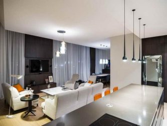 Estilo de alta tecnologia no interior (mais de 125 fotos): todas as nuances que estão escondidas do olhar desatento. Belos desenhos de design