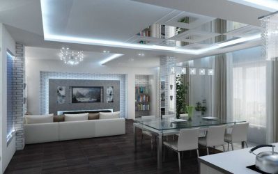 Estilo de alta tecnologia no interior (mais de 125 fotos): todas as nuances que estão escondidas do olhar desatento. Belos desenhos de design