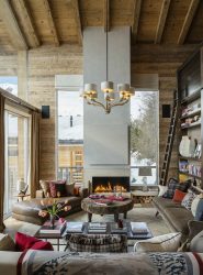 O interior da casa no estilo de chalés: Como criar um conto alpino? Mais de 210 fotos de design de dentro e de fora