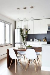 Mesas de design para a cozinha - 165+ (Foto) Opções para sua escolha