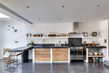 Countertop tiles - การออกแบบดั้งเดิมของพื้นผิวการทำงาน ตัวเลือก 195+ (ภาพถ่าย) สำหรับห้องครัวและห้องน้ำ