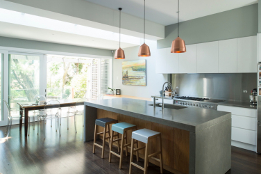 Countertop tiles - การออกแบบดั้งเดิมของพื้นผิวการทำงาน ตัวเลือก 195+ (ภาพถ่าย) สำหรับห้องครัวและห้องน้ำ