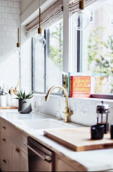 Countertop tiles - การออกแบบดั้งเดิมของพื้นผิวการทำงาน ตัวเลือก 195+ (ภาพถ่าย) สำหรับห้องครัวและห้องน้ำ