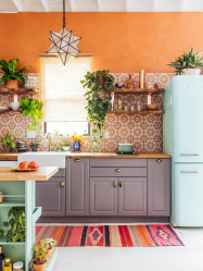 Countertop tiles - การออกแบบดั้งเดิมของพื้นผิวการทำงาน ตัวเลือก 195+ (ภาพถ่าย) สำหรับห้องครัวและห้องน้ำ